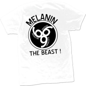 666 melanin the beast t-shirt